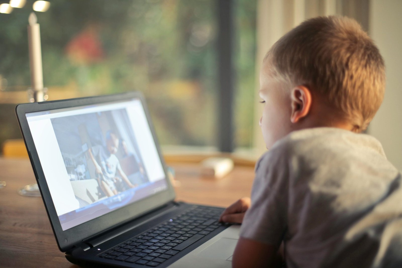 Screen time management for children